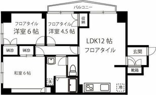 アソシエール護国寺の物件間取画像